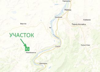 Участок на продажу, 400 сот., село Нижнекаянча, Центральная улица, 54