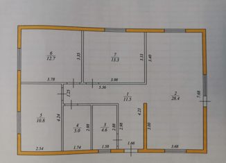 Продам дом, 86.3 м2, село Краснореченское