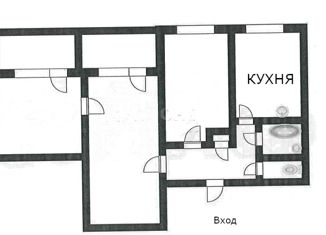 Продаю трехкомнатную квартиру, 51.6 м2, Кемеровская область, улица Франкфурта, 8