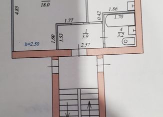 Однокомнатная квартира на продажу, 35 м2, Архангельская область, Советская улица, 17