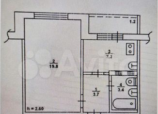 Продажа 1-комнатной квартиры, 34 м2, Волгодонск, улица Карла Маркса, 8