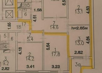 Продам 3-комнатную квартиру, 74.5 м2, Москва, метро Чертановская, Варшавское шоссе, 108к1