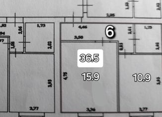 Продажа 1-ком. квартиры, 36.5 м2, Самара, микрорайон Крутые Ключи, 45