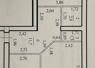 2-ком. квартира на продажу, 61.8 м2, Кинель, Фестивальная улица, 2А