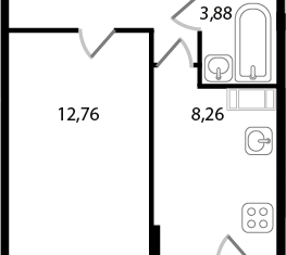 Продается 1-ком. квартира, 31 м2, Ленинградская область, шоссе Дорога Жизни, 7к2