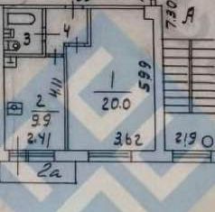 Продам однокомнатную квартиру, 36 м2, Москва, Башиловская улица, 30, Савёловский район