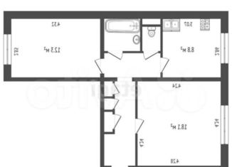 Продам 2-комнатную квартиру, 52.7 м2, Челябинская область, улица Чичерина, 17А