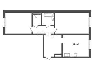 Продаю 2-ком. квартиру, 67.4 м2, Тюмень, улица Валентины Трофимовой, 11, Восточный округ