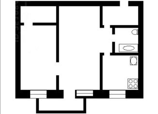 Продажа двухкомнатной квартиры, 43.8 м2, Москва, улица Зорге, 36, район Сокол