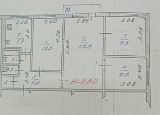 4-ком. квартира на продажу, 60.3 м2, Железногорск, улица Обогатителей, 10