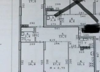 Продаю трехкомнатную квартиру, 85.7 м2, Екатеринбург, улица Павла Шаманова, 9