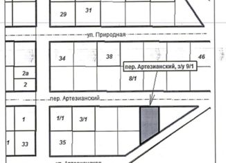Продается земельный участок, 9.52 сот., Волгоград, Артезианский переулок