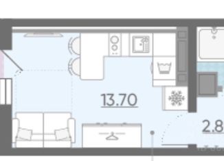 Продажа квартиры студии, 20 м2, Санкт-Петербург, ЖК Орловский Парк