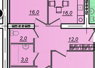 Продается трехкомнатная квартира, 80 м2, Вологда, микрорайон Водники