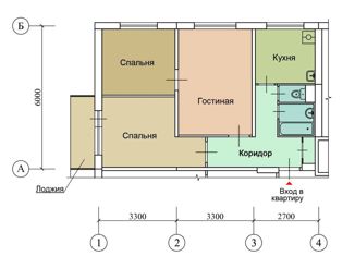 Продается 3-комнатная квартира, 52.2 м2, Москва, Конаковский проезд, 4к1, Конаковский проезд
