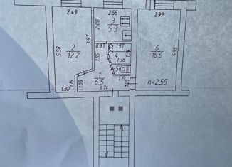 2-ком. квартира на продажу, 44 м2, Жуков, Юбилейная улица, 5