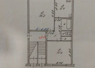 Продажа 2-комнатной квартиры, 42 м2, Удомля, улица Энтузиастов, 4А