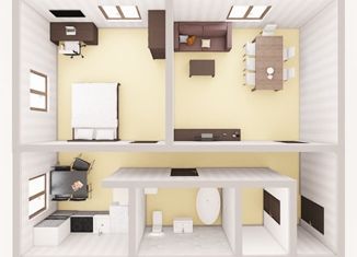 Продажа двухкомнатной квартиры, 60.8 м2, Казань, улица Восстания, 37, Московский район