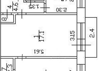 Продам двухкомнатную квартиру, 44.6 м2, Санкт-Петербург, улица Карпинского, 36к6, муниципальный округ Гражданка