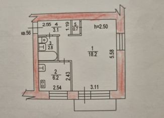 Продам 1-ком. квартиру, 31 м2, Хабаровский край, Союзная улица, 29Б