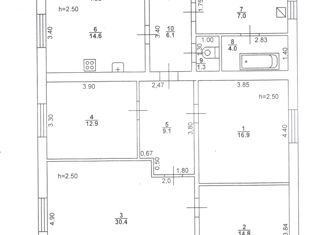 Продается дом, 121 м2, рабочий посёлок Татищево, улица Демьяна Бедного, 27