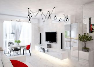 Квартира на продажу студия, 23 м2, деревня Ивановское, улица Семёна Гордого, 10