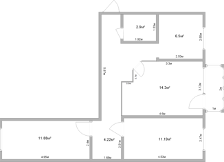 Продаю трехкомнатную квартиру, 59 м2, Краснодар, улица Димитрова, 137, улица Димитрова