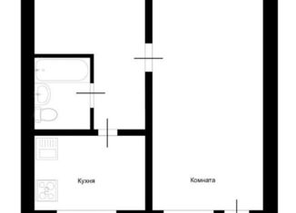 Продается 1-комнатная квартира, 37.6 м2, Москва, улица Ухтомского Ополчения, 5, ЖК Некрасовка-Парк