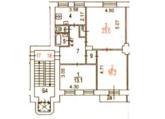 Продается 3-ком. квартира, 77.6 м2, Москва, улица Короленко, 4/14, улица Короленко