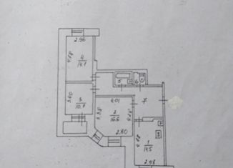 Продажа 3-ком. квартиры, 72 м2, Томск, улица Ивана Черных, 50