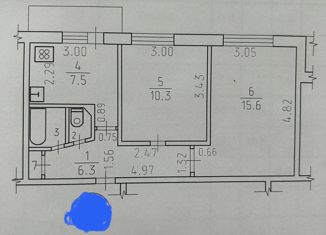 Продается двухкомнатная квартира, 42.9 м2, Ижевск, улица Воровского, 117, Южный жилой район