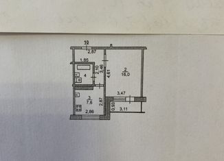 Продаю 1-ком. квартиру, 33.2 м2, Липецк, улица Бунина, 4