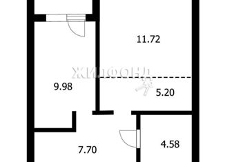 Продам двухкомнатную квартиру, 39.2 м2, посёлок Элитный, микрорайон Фламинго, 14