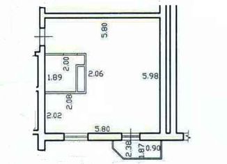 Квартира на продажу студия, 33.6 м2, Череповец, Городецкая улица, 18