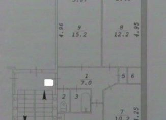 Продажа 3-комнатной квартиры, 58 м2, Новосибирская область, Курганская улица, 36