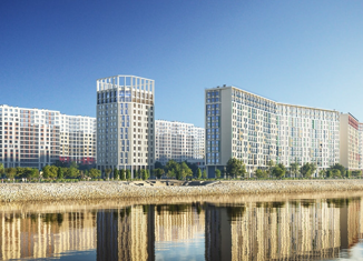 Продажа 2-комнатной квартиры, 60.6 м2, Санкт-Петербург, проспект Крузенштерна, 2, ЖК Морская Набережная