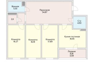 Продается 3-ком. квартира, 150 м2, Краснодар, улица Строителей, 21к3, улица Строителей