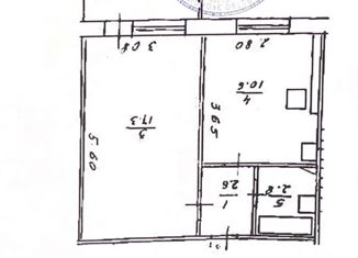 Продается однокомнатная квартира, 35 м2, Уфа, улица Николая Дмитриева, 21, Советский район