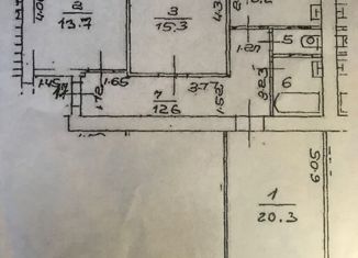 Продам 3-комнатную квартиру, 76.1 м2, Москва, Шарикоподшипниковская улица, 7к1, метро Дубровка