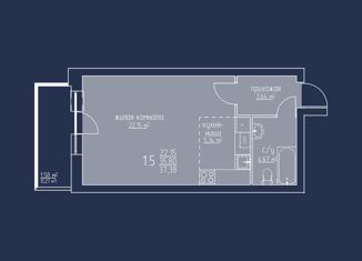 Продается 1-комнатная квартира, 37.1 м2, Пермь, улица Чайковского, 35, Индустриальный район