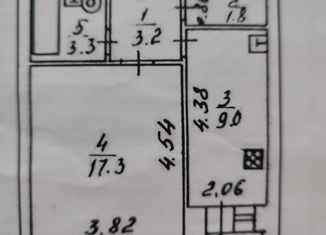 Продажа однокомнатной квартиры, 34.6 м2, Киров, Луганская улица, 2