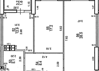 Продается 2-ком. квартира, 73.3 м2, Самара, Осетинская улица, 19, Куйбышевский район