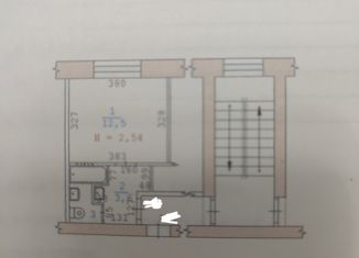 Продается 1-ком. квартира, 18.8 м2, Екатеринбург, Верх-Исетский район, улица Академика Бардина, 6к2