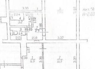 Продажа 3-комнатной квартиры, 76 м2, Краснодар, улица Думенко, 33, улица Думенко