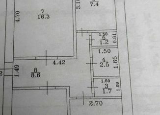 3-комнатная квартира на продажу, 59 м2, Бирск, Пролетарская улица, 120