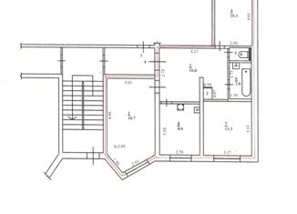 Продажа 3-комнатной квартиры, 61.9 м2, Архангельская область, улица имени В.И. Ленина, 27Б