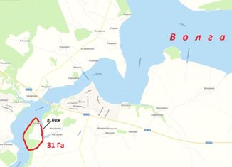 Продам земельный участок, 3100 сот., деревня Царёво, деревня Царёво, 3