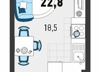 Продажа квартиры студии, 22.8 м2, Краснодарский край, Конечная улица, 4