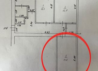 Продаю комнату, 57.6 м2, Воткинск, улица Серова, 4