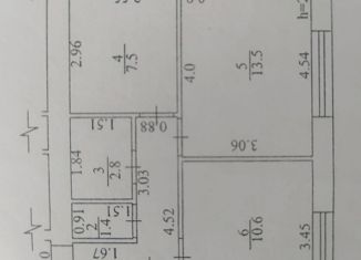 2-комнатная квартира на продажу, 47 м2, село Булгаково, Дуговая улица, 21